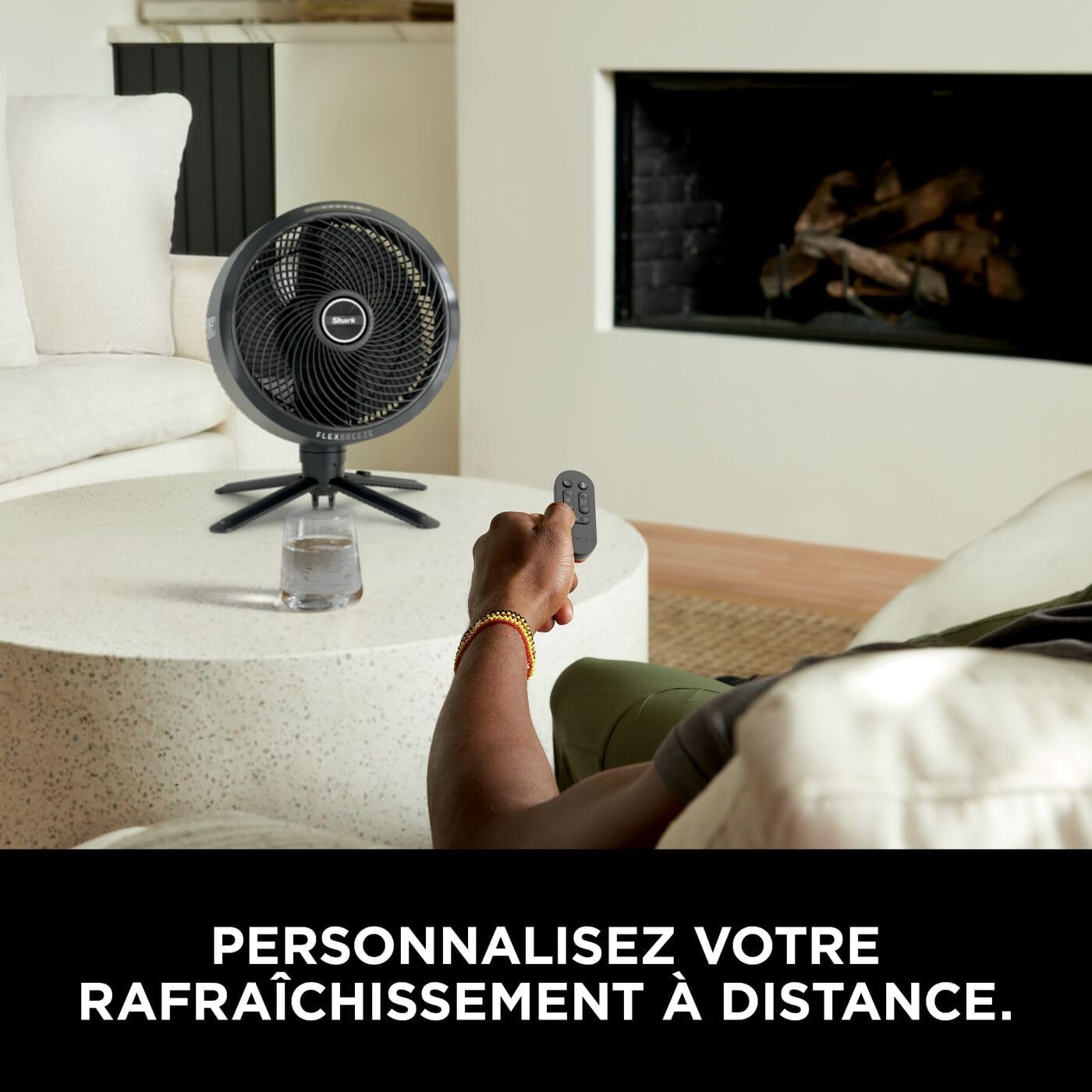 Shark FlexBreeze Pro Mist Ventilateur intérieur/extérieur sans fil + Cadeau 🎁