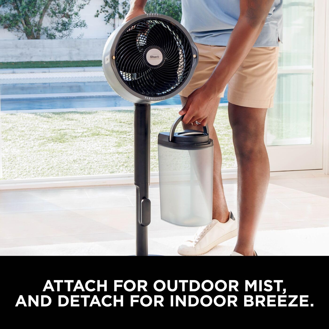 Shark FlexBreeze Pro Mist Cordless Indoor & Outdoor + Gift 🎁